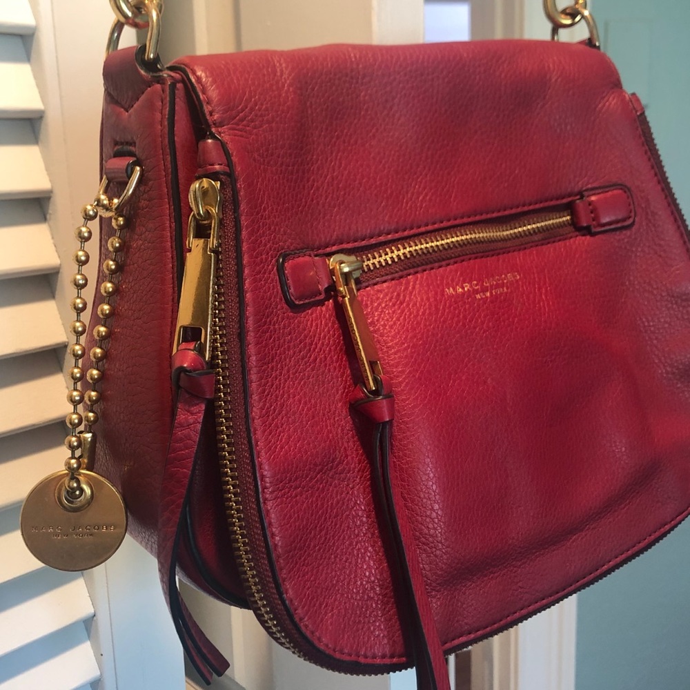 Marc Jacobs red crossbody